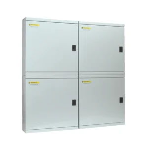 Schneider Electric Enclosure KQ 3 Row Dinrail Door+Front 700 x 470 x 139mm Steel