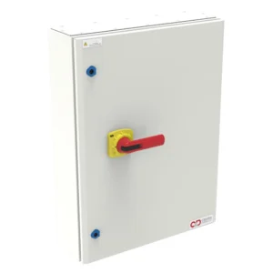 Craig & Derricott Switch Disconnect Isolator Triple Pole+Single Neutral 400A Grey Metal Hinged IP65