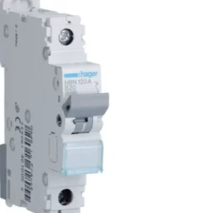 Hager MCB 1 Pole 10kA/15kA B-20A 1M