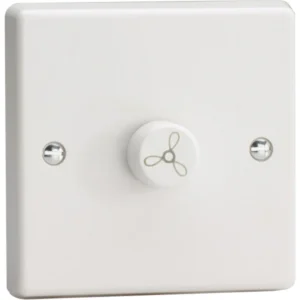 Varilight Rotary Dimmer Switch 1 Gang 1 Way