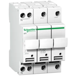 Schneider Electric Acti 9 - fuse-disconnector STI - 3 poles + N - 10 A - for fuse 8.5 x 31.5 mm