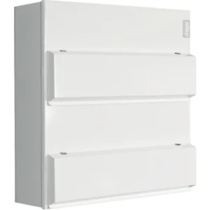 Hager Consumer Unit 10+10Way Switch Disconnect 100A Steel Dual Row