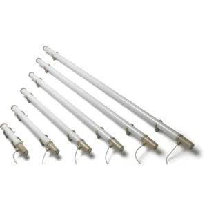 Newlec Tubular Heater Thermostatic 80W 2ft IP44 C/W Wall Mounting Brackets