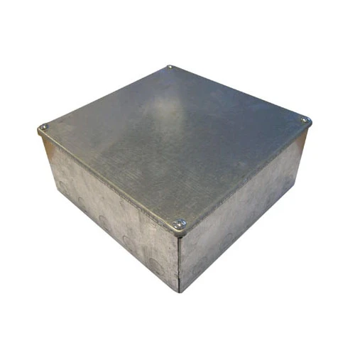 Greenbrook Adaptable Box Plain Sides 225X225X100mm Galvanised - Image 2