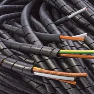 Critchley 12mm Low Density Polyethylene Spiral Binding Black - 50m