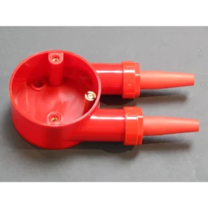 Plastube Box U Tangential Nylon Red