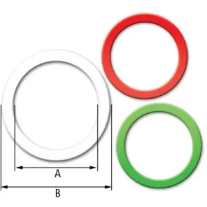 CMP Washer Entry Thread Sealing 50mm White Nylon