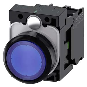 Siemens Illum P/B 22mm Round Pla