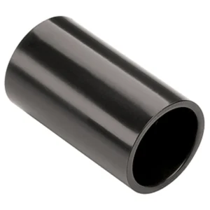 Metpro Steel Solid Coupler 25mm Black Enamel