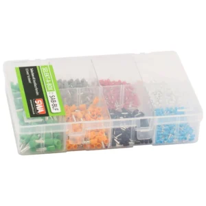 SWA Ferrule Bootlace Variety Tub 0.5-6mm