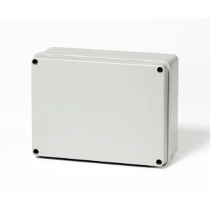 Newlec Enclosure Weatherproof RAL7035 120 x 80 x 60mm IP56 Light Grey Moulded