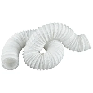 Newlec Ducting Flexible 150mm x 3 Meter PVC White