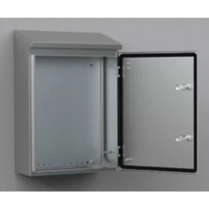 nVent HOFFMAN Enclosure Wall Mounting Sloping Roof 400 X 400 X 210mm Stainless Steel