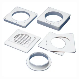 Newlec Window Extract Fan Venting Kit White For 150mm Fans