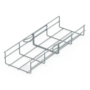 Unitrunk EasyConnect Wire Basket Tray Steel Electro Zinc Plated 3m x 400mm x 60mm