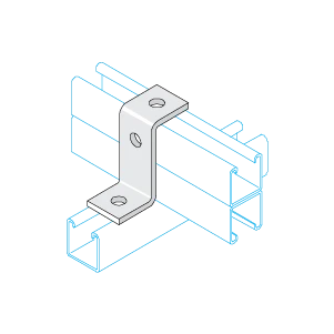 Unistrut 3 Hole Deep Z Fitting Hg