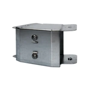 Armorduct Bend 45° Outside Lid Gusset 100X100mm Pre-Galvanised