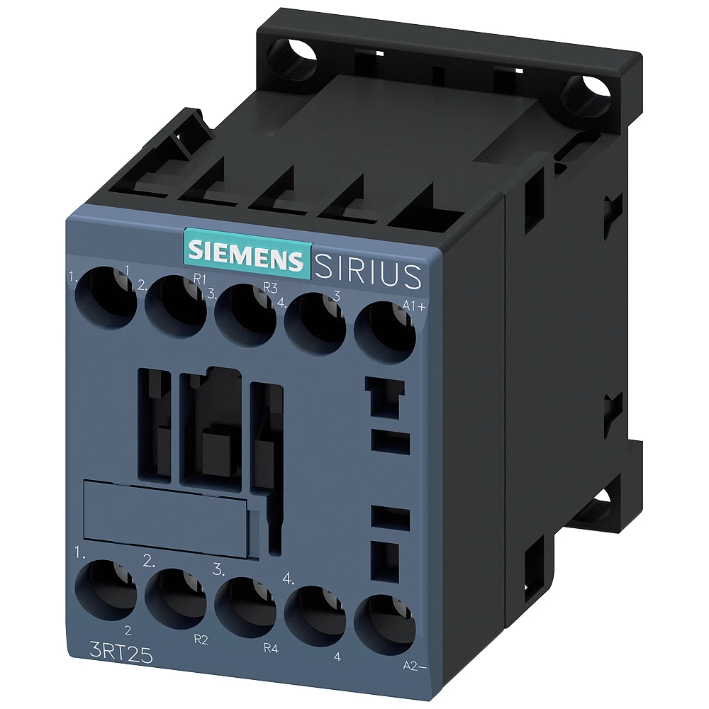 Siemens Contactor 2 NO + 2 NC, AC-3, 5.5 KW 24 V DC 4-Pole 2 NO + 2 NC