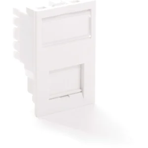 Newlec LJ6C Data Network Module CAT5e 25 x 38mm White for Floorboxes