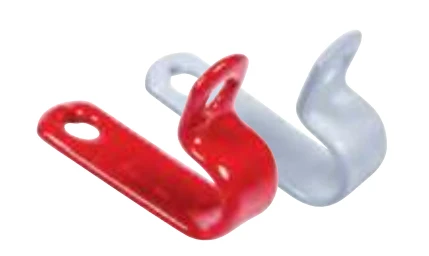 Niglon Clip Copper Lsf Coated Rchj 2L 2.5mm White