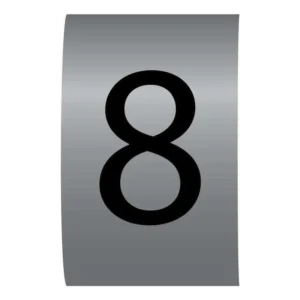 Critchley Number 8 Colour Coded Critchley Z11 Straight Cable Markers for 2.9-4.7mm Cable Dia