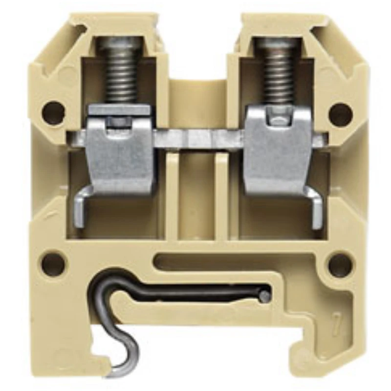 Weidmuller Terminal 24-12AWG 6.1 x 29 x 27mm Beige/Yellow - Image 2