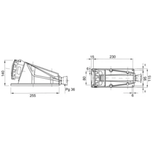 Gewiss Socket Low Voltage Watertight Surf 3P+N+E 63A 380V