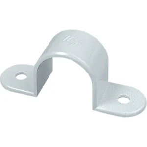 Marshall-Tufflex Saddle Strap 25mm PVC White for Conduit