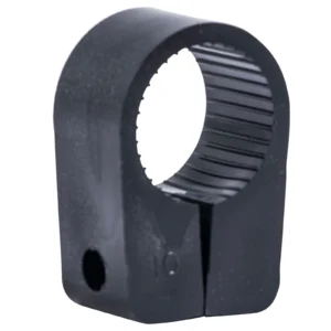 Newlec Fixing Cleat Armoured Cable 22.8mm No9 Polyethylene Black