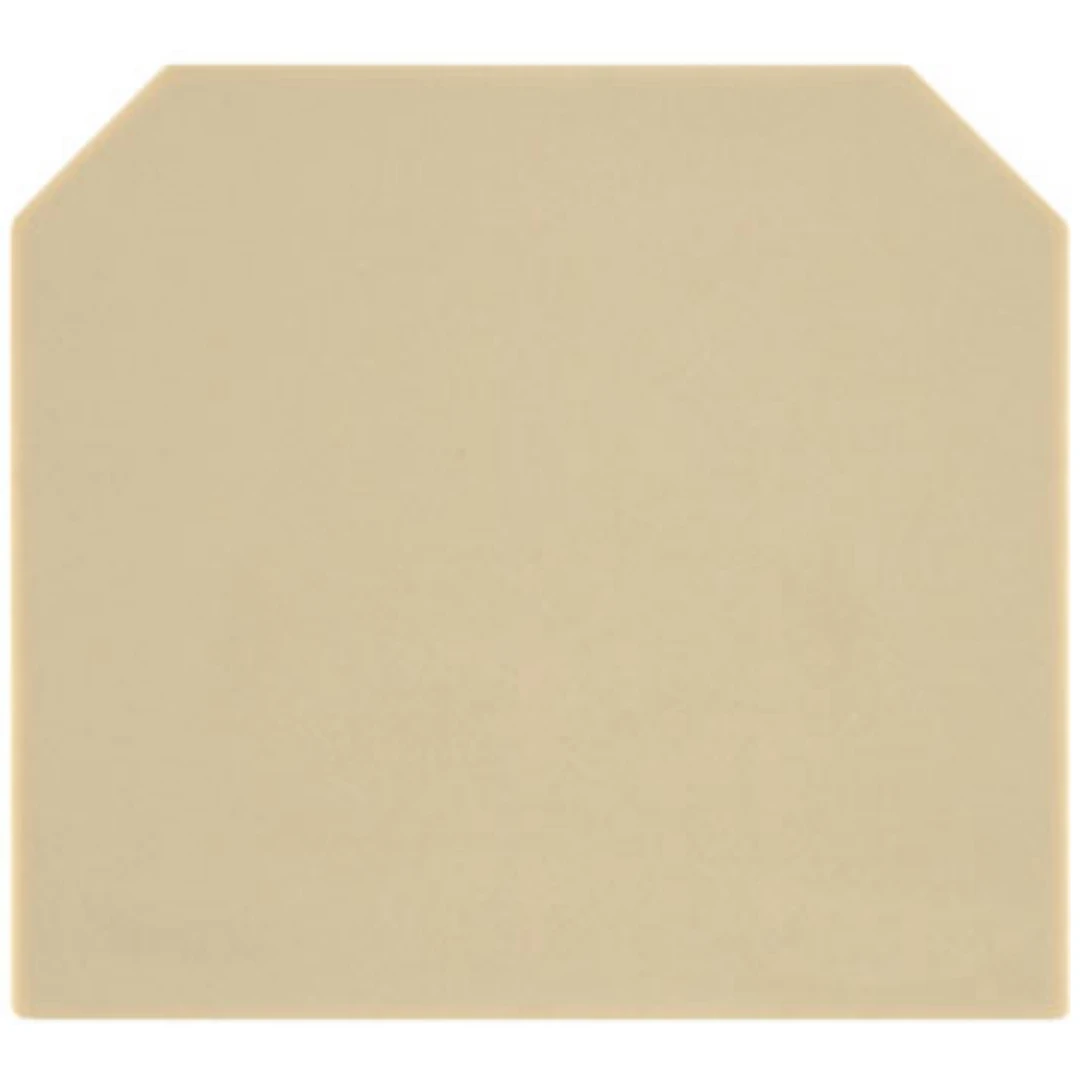 Weidmuller End Plate Polyamide 66 800g 2.5x21.5x22.5mm Beige - Image 2