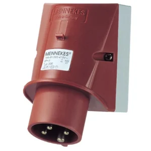 Mennekes Mennk App/Inlet Wall 3P+E 16A 6h