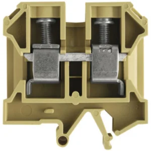 Weidmuller Terminal 14-4AWG Polyamide 66 26g 12x57.5x50mm Beige/Yellow