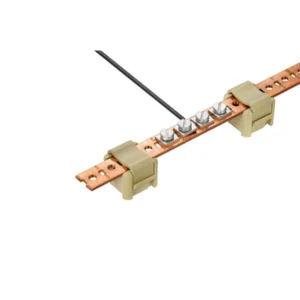 Weidmuller Busbar 24A Galvanised Steel Direct Mount Screw Connection Silver