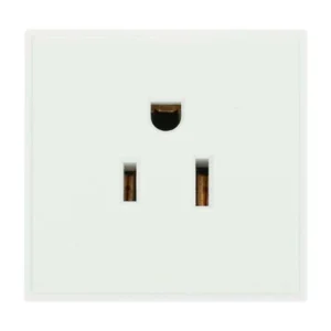 Click Scolmore Socket 1 Module Us 16A 110V Polar White