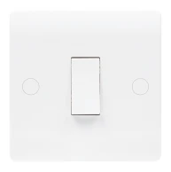 Newlec Slimline Curved 1 Gang 2 Way 10Ax Light Switch - Image 2