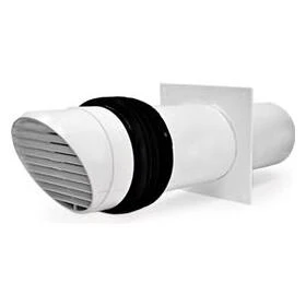 Envirovent Installation Kit High Rise Round Cowl Outlet 100mm Brown