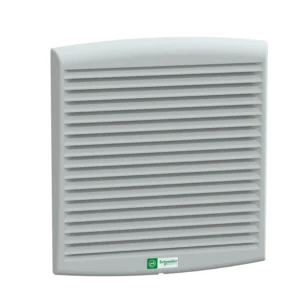 Schneider Electric ClimaSys forced vent. IP54, 165m3/h, 24V DC, with outlet grille and fi