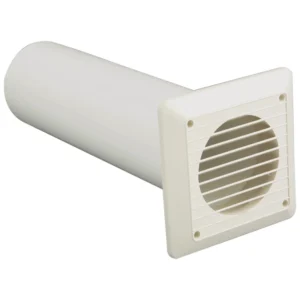 Newlec Wall Venting Kit White For 150mm Fans