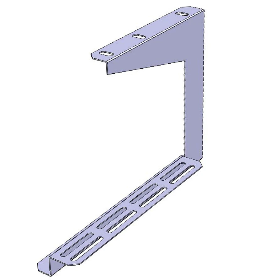 Newlec Hanging Bracket G Type 300mm Pre-Galvanised Steel for Cable Tray & Trunking - Image 2