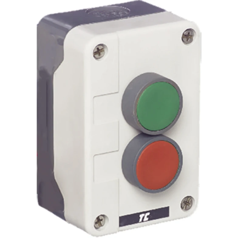 Europa Control Station Pre-Assembled 2 Position Green/Red Plastic 1N - Image 2