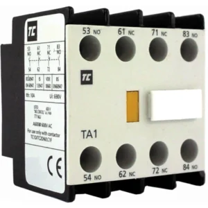 Europa 2N/O + 2N/C Front Mounting Auxiliary Contact Block