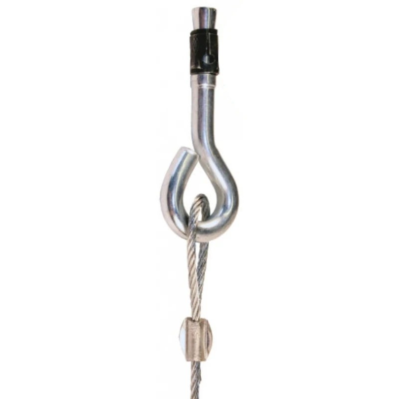 Zip-Clip Anchor Kit 3m Silver