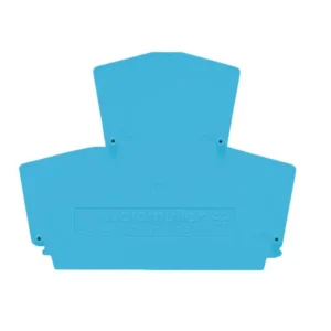 Weidmuller W-Series End Plate Blue