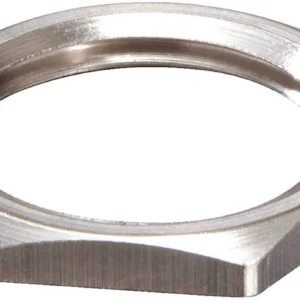 Wiska Locknut Emmu 40 M40 Brass Nickel Plated