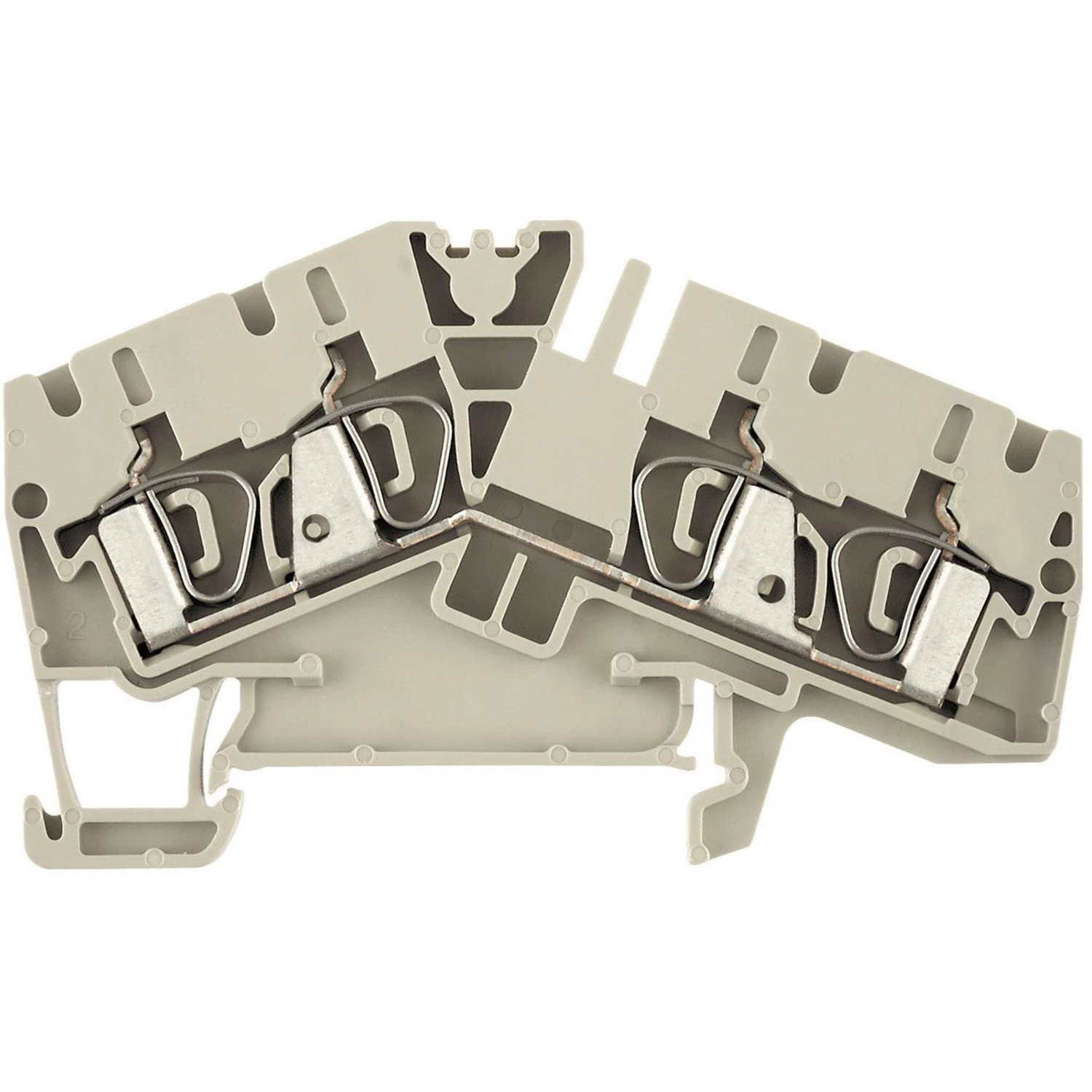 Weidmuller Terminal 26-12AWG Wemid 7g 5.1x43x50.5mm Dark Beige