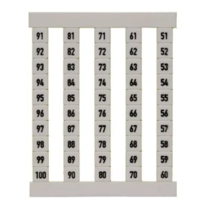 Weidmuller FS Terminal Block Marker 5mm 51-100