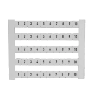 Weidmuller FWZ Terminal Block Marker 5mm 1-10