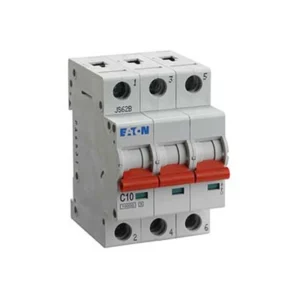 Eaton Miniature circuit breaker (MCB) 10 A 3p characteristic: D