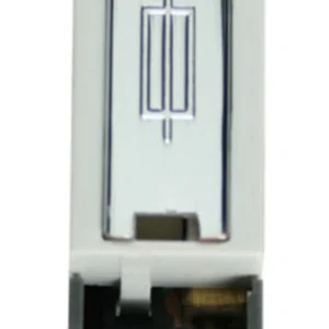 Click Scolmore Connection Unit Ingot Fused Fcu Module 13A Chrome White Insert