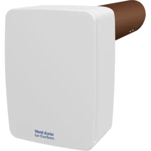 Vent-Axia Heat Recovery Unit Locarbon Temperature Single Room 320mm White Timer